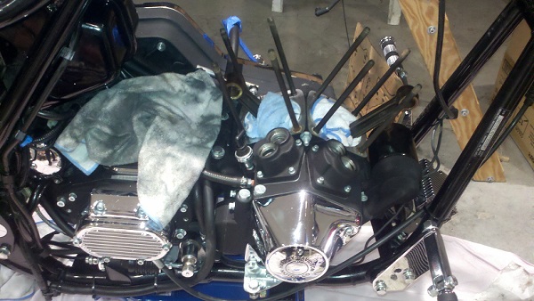 Pic of torn down engine