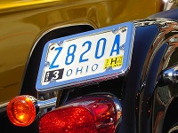 Ohio license plate